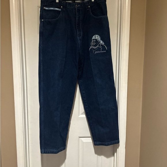 Vintage Code 4 Jeans(Hip Hop/Skater) Baggy/Wide Leg Men’s Size 40x32